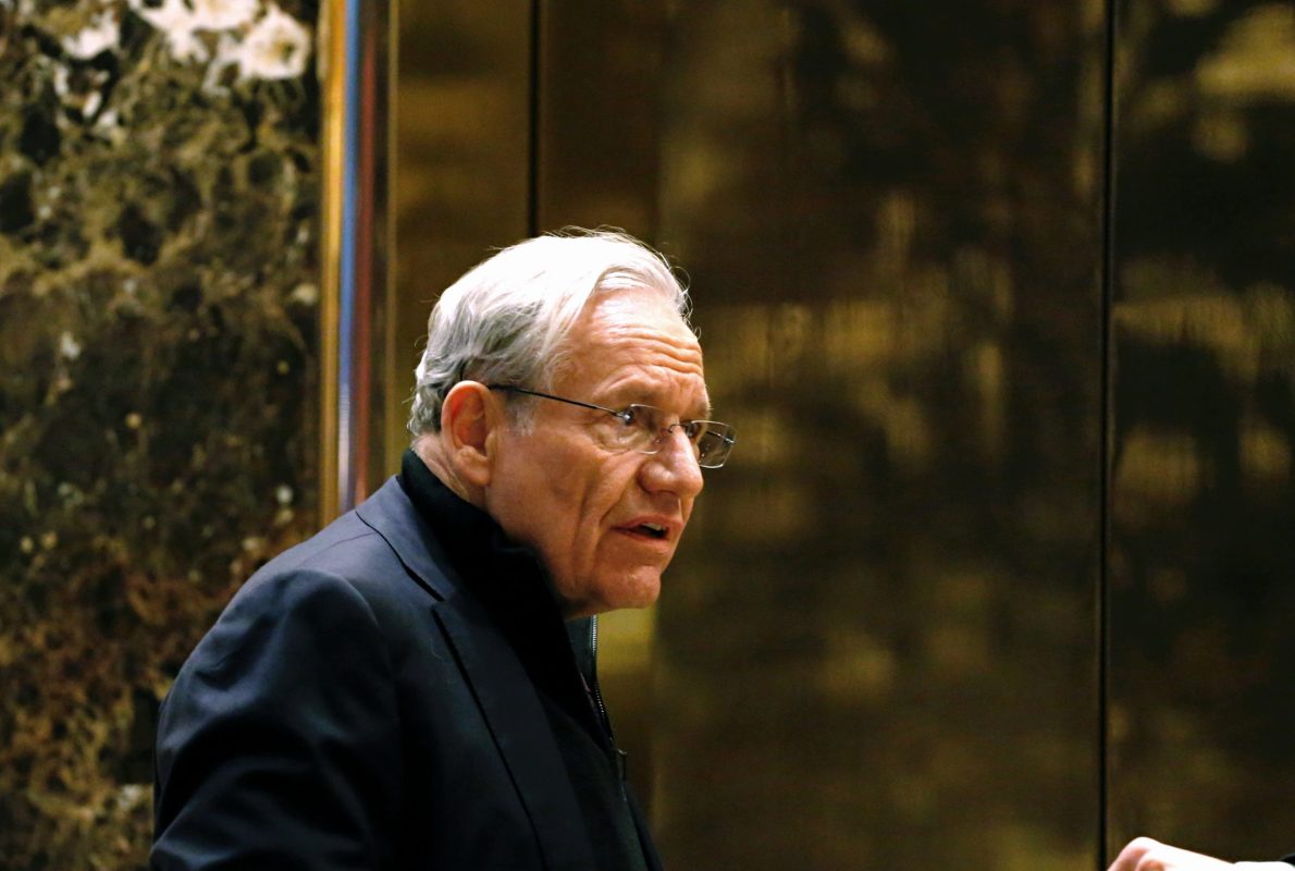 Photo of Bob Woodward. KENA BETANCUR/AFP