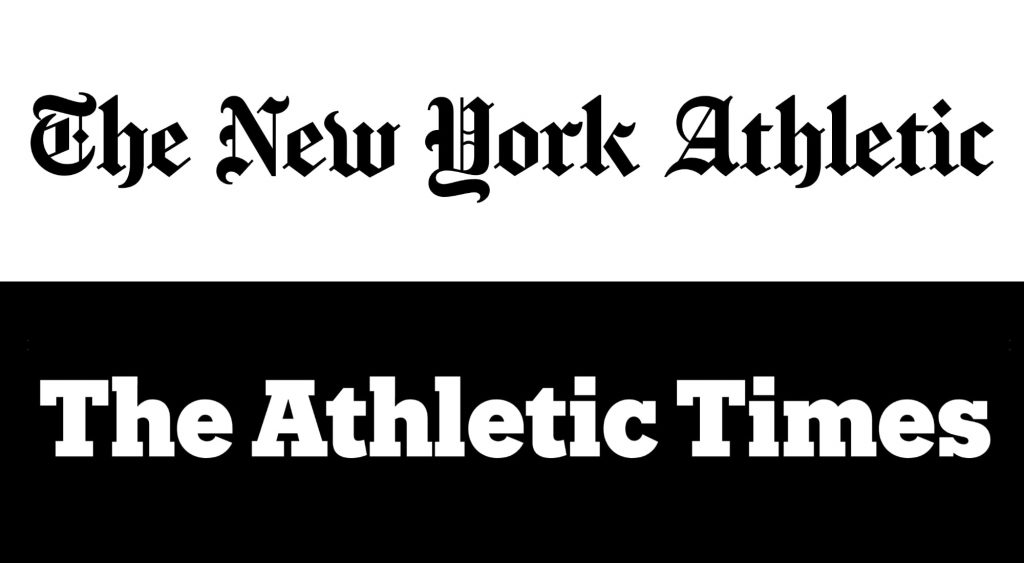 New York Times ve Athletic'in isimlerinden yapılan bir kelime ve tasarım oyunu