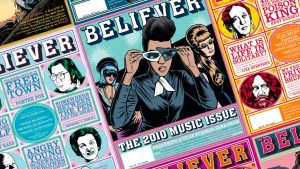 Believer dergisinin farklı kapaklarından oluşturulmuş bir kolaj.