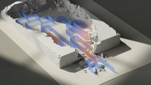 Google DeepMind ekibi tarafından YZ ile üretilmiş soyut bir görsel.